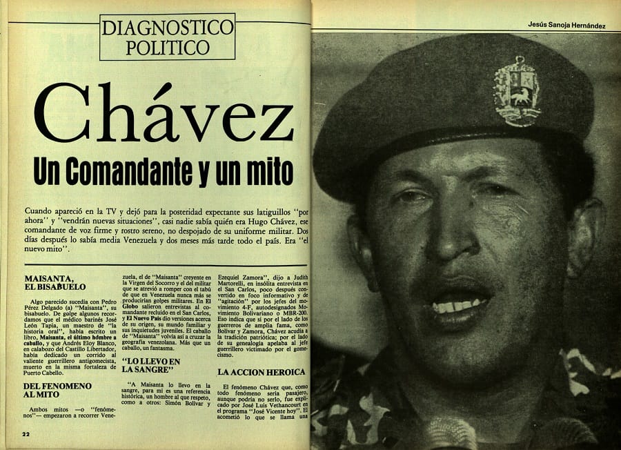 Lidera la insurrección cívico-militar en contra del gobierno corrupto de Carlos Andrés Pérez