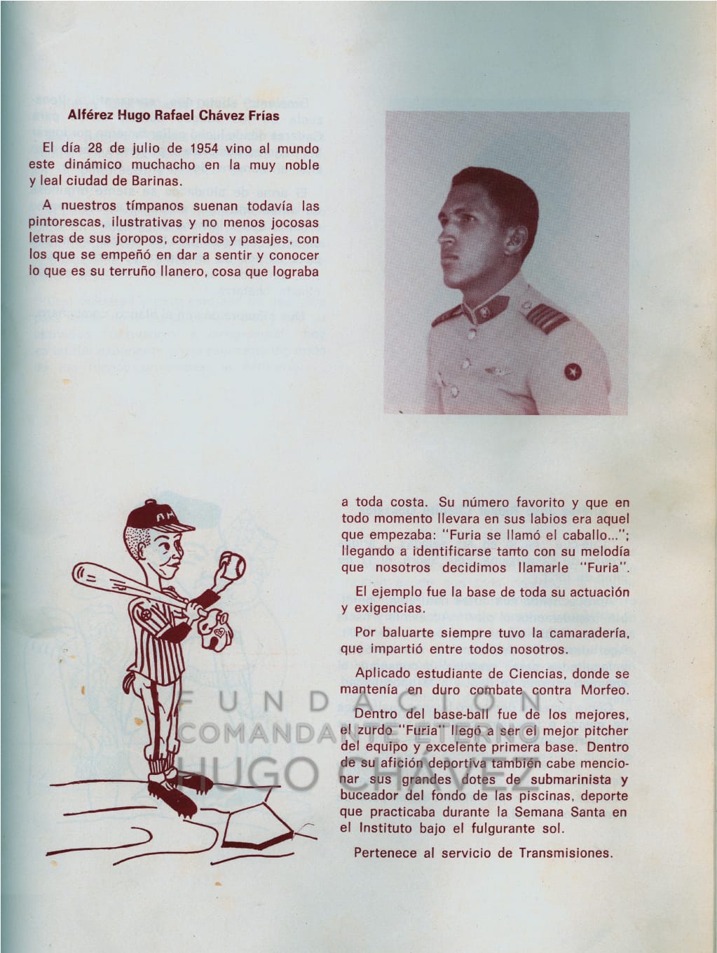 Ingresa a la Academia Militar de Venezuela