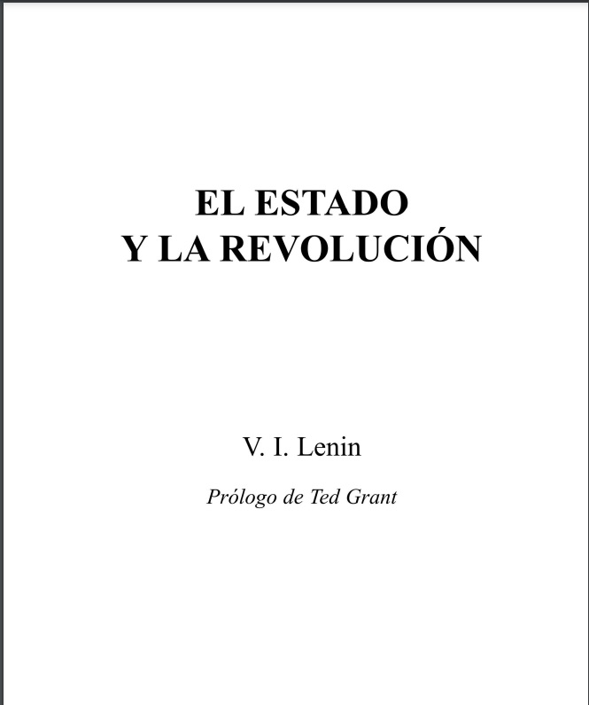 El estado y la revolución